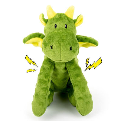 Anyask 2PCS Durable Squeaky Dog Toy, Plush Stuffed Animal with Crinkle Paper for Interactive Play, Plush Tug of War Toy Keeps Dogs Busy and Helps Puppies with Teething, Perfect for Small, Medium Dog, Not Suitable for Strong, Aggressive Chewers Dogs