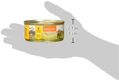 (Pack of 12)Original Grain Free Real Chicken Recipe Natural Wet Canned Cat Food, 5.5 Ounce (Pack of 12)