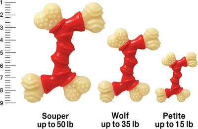 Power Chew Toy for Dogs, Dog Toys for Aggressive Chewers, Bacon Flavor, X-Large