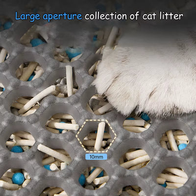 60CMX90CM Cat Litter Mat Waterproof Double Layer Pet Litter Box Mat 