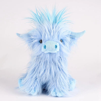 25Cm Simulated Scottish Highland Cow Plush Toy 