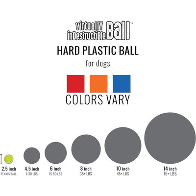 Virtually Indestructible Ball for Dogs, 10-Inch