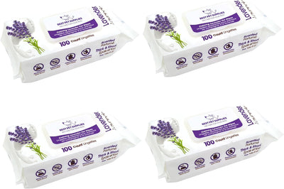 Best Pet Supplies Pet Wipes for Dogs - Dog Wipes Cleaning Deodorizing, for Coats, Ears, Paws - Moisturizing, Coconut, 100 Count