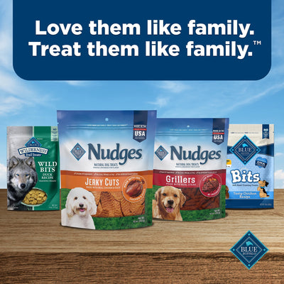Nudges Jerky Cuts Dog Treats Made with Real Chicken & Duck, 8-Oz. Bag