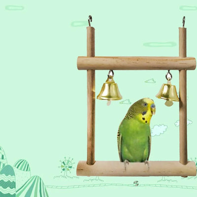 8PCS Set Combination Parrot/Birds Wood Toys and Enrichment