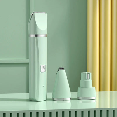 4 in 1 Electric Pet Hair Trimmer Grooming Clippers Nail Trimmer and Grinder Rechargeable Haircut Machine 