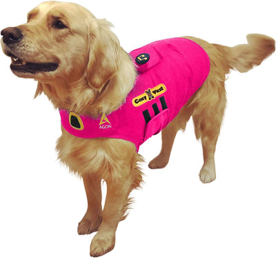 Cozyvest® Dog Anxiety Vest 3-In-1 Music & Aromatherapy Shirt, Relaxing Sound & Essential Oil Scent Jacket, Fireworks Thunder Separation & Thunderstorm Canine Stress Relief Coat (Gray, XL [65-110 Lbs])