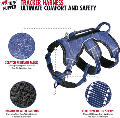 Tuff Pupper Escape Proof No Escape Padded Dog Harness