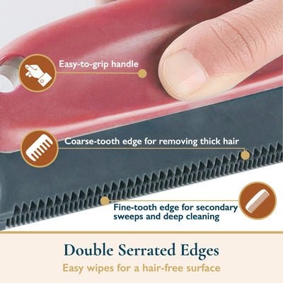 Pet Hair Remover - Pet Hair Roller & Detailer Set, Reusable Lint Roller 
