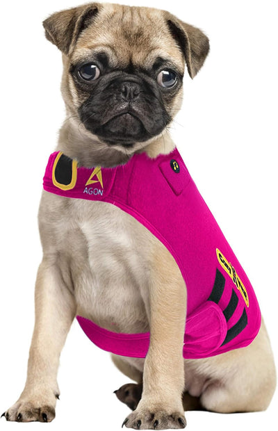 Cozyvest® Dog Anxiety Vest 3-In-1 Music & Aromatherapy Shirt, Relaxing Sound & Essential Oil Scent Jacket, Fireworks Thunder Separation & Thunderstorm Canine Stress Relief Coat (Gray, XL [65-110 Lbs])