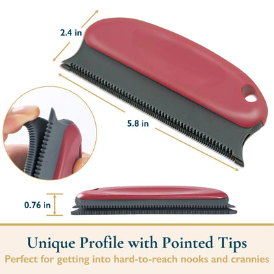 Pet Hair Remover - Pet Hair Roller & Detailer Set, Reusable Lint Roller 