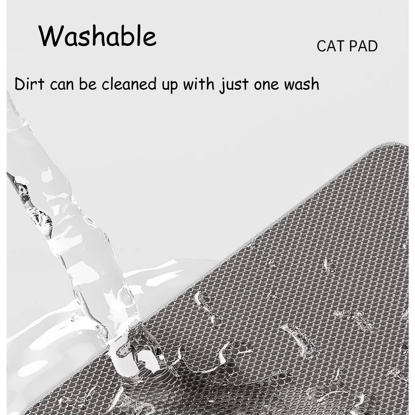 60CMX90CM Cat Litter Mat Waterproof Double Layer Pet Litter Box Mat 