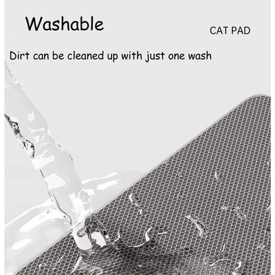 60CMX90CM Cat Litter Mat Waterproof Double Layer Pet Litter Box Mat 