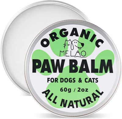 Organic Dog Paw and Nose Balm -2 Oz Pad Protector for Dogs & Cats