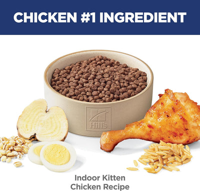 Dry Kitten Food Easy Digestion , Chicken Recipe, 3.5 Lb Bag