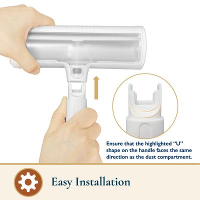 Pet Hair Remover - Pet Hair Roller & Detailer Set, Reusable Lint Roller 