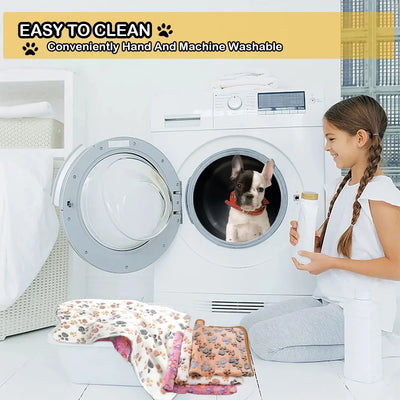(3 Pack) Blankets Super Soft Fluffy Premium Fleece Pet Blanket Flannel Throw for Dog or Cat (23X16 Inch)