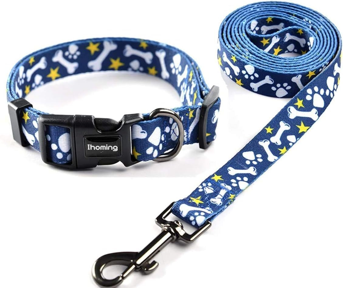 Dog Collar and Leash Set
