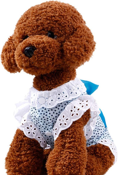 Girl Dog Pet Dress Cute Lace Skirt Dresses for Girl Cat Puppy Doggie Clothing for Party Costumes